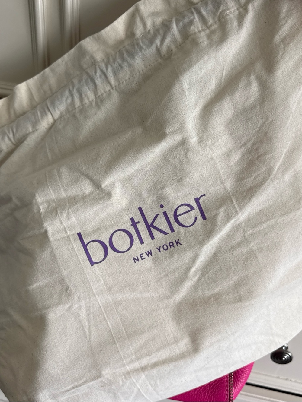 Botkier Hot Pink Pebbled Leather bag - Picture 4 of 5